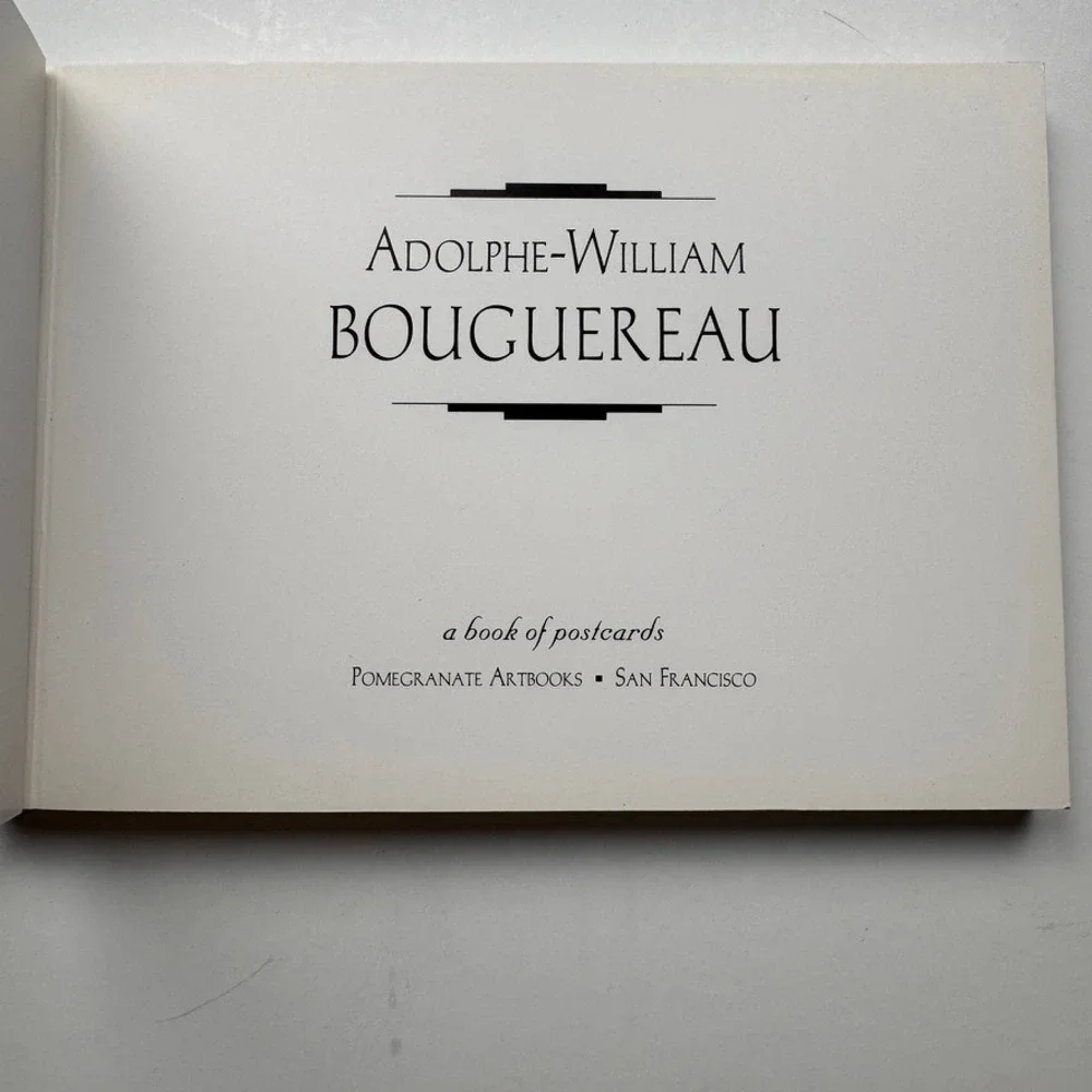 Adolphe-William Bouguereau A Book of Postcards Pomegranate Artbooks 30 Oversized